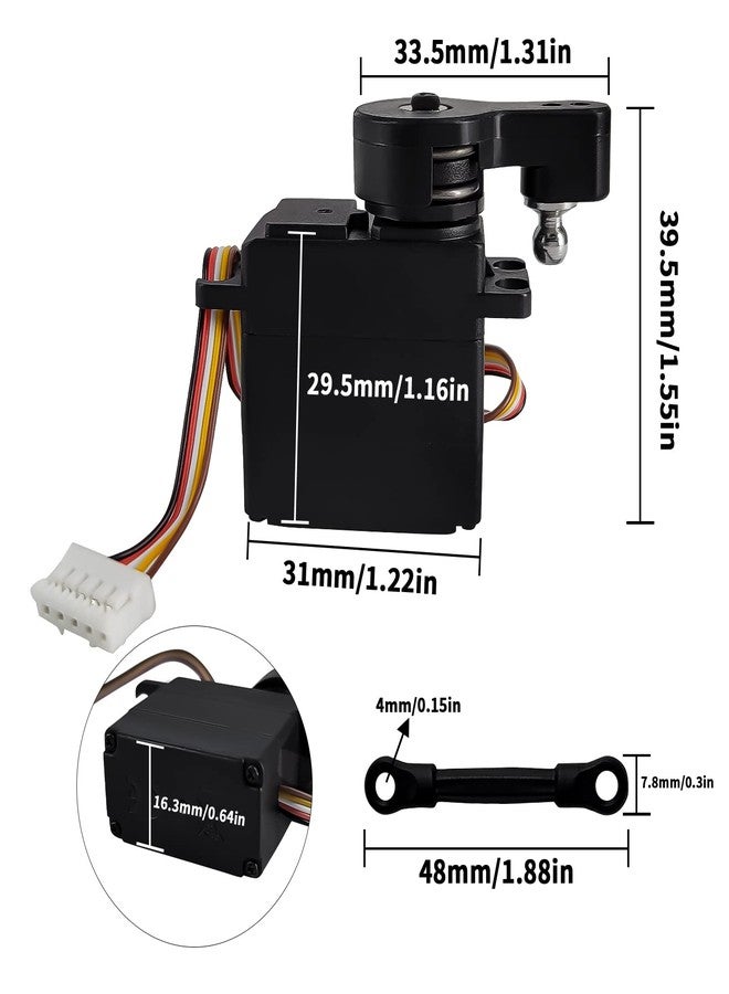 Abendor PX9200-21 2.2KG 5 Line RC Digital Servo Steering Engine for 1/10 9200 9200E 9205E 9206E RC Car Truck Spare Parts - Image 3